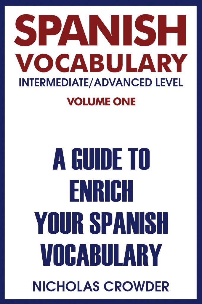 Spanish Vocabulary Book Cover